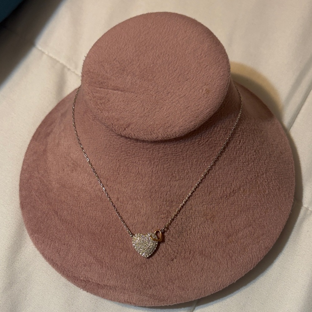 Swarovski Sparkling Heart Pendant Necklace